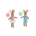 Bunnies In The Garden Bunny Key Chain Lip Balm - 2 Style Options