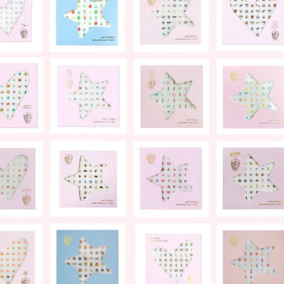 Party Nail Stickers - Choose from 23 Styles