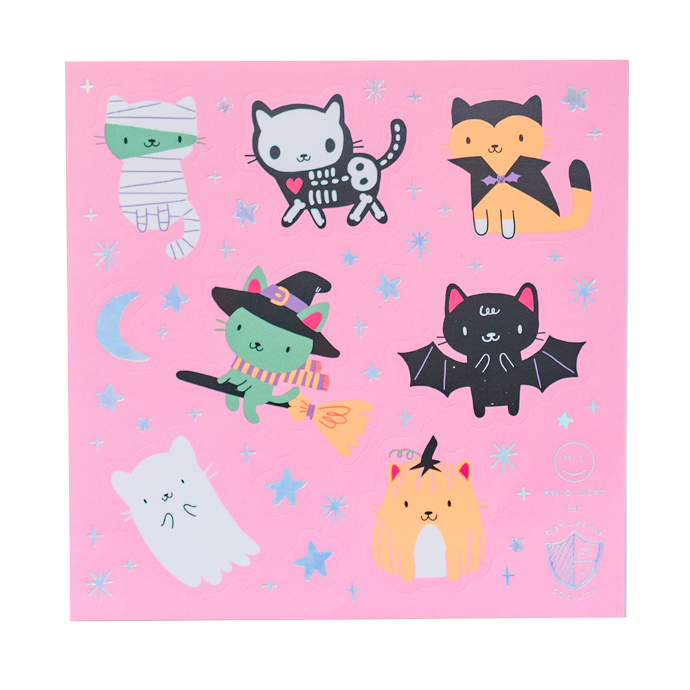 Meowloween Sticker Set Daydream Society
