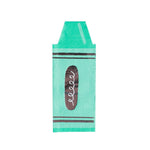 Daydream Society School Days Large Crayon Napkin Green