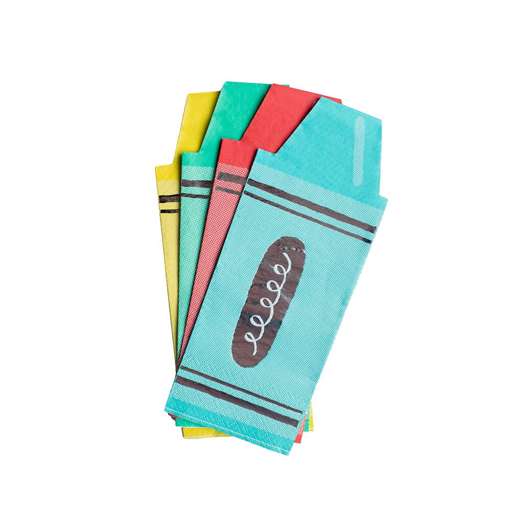 Daydream Society School Days Large Crayon Napkin