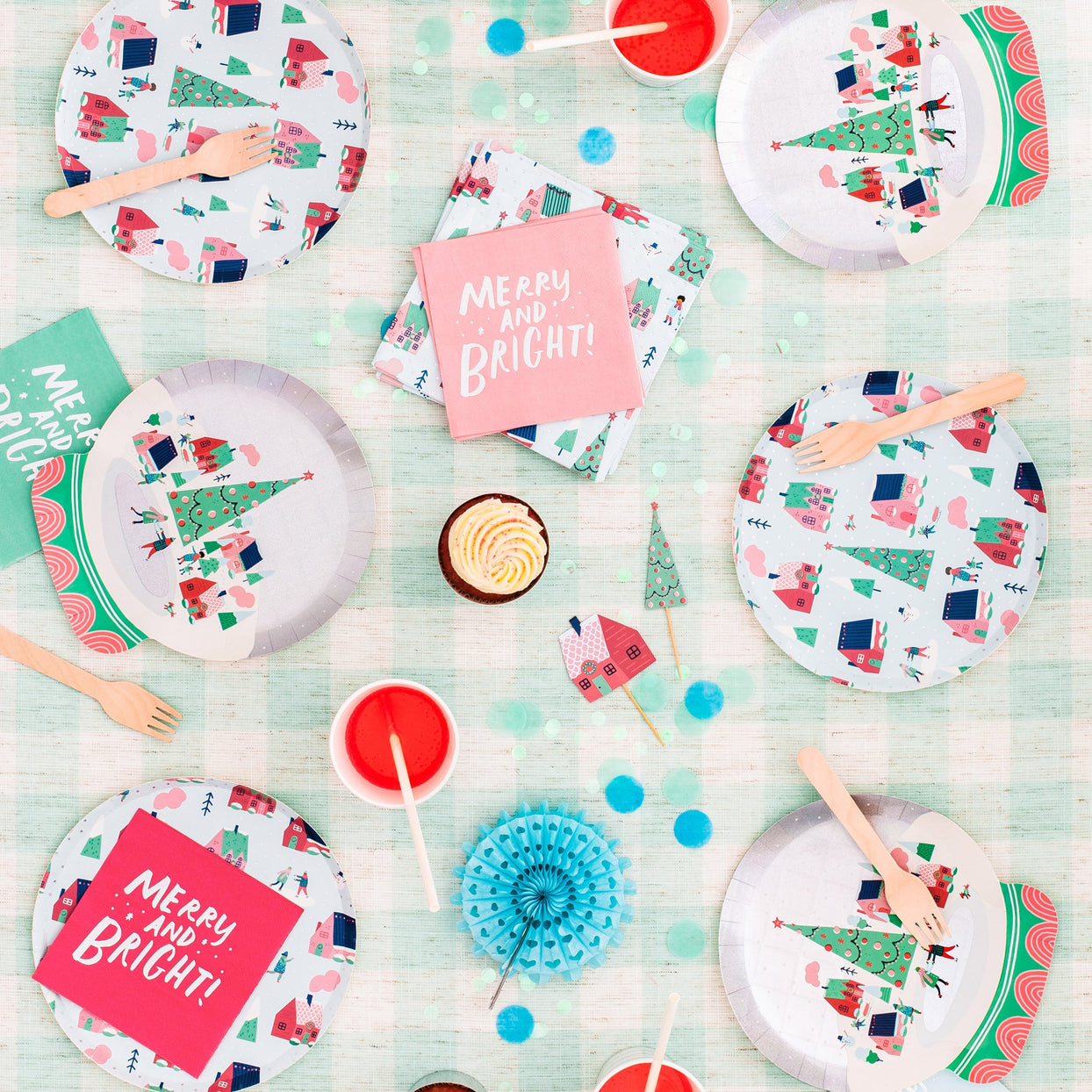 Snow Day Petite Napkins, Daydream Society