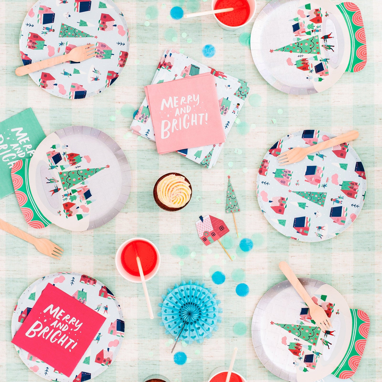 Snow Day Petite Napkins, Daydream Society