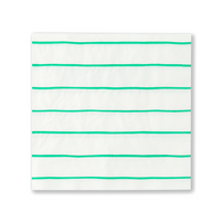 Clover Frenchie Striped Large Napkins