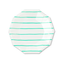 Clover Frenchie Striped Small Plates