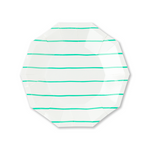 Clover Frenchie Striped Small Plates, Daydream Society